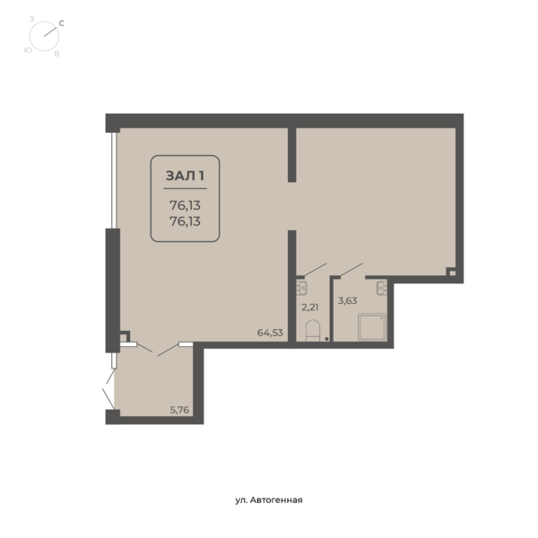 Файл:NOVA apart помещение №1.png