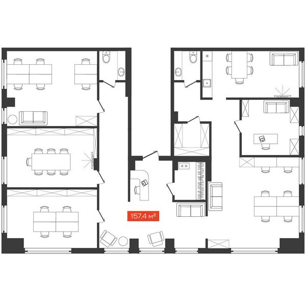 Файл:Большевистская 14 офис 1607-1611 план.jpg