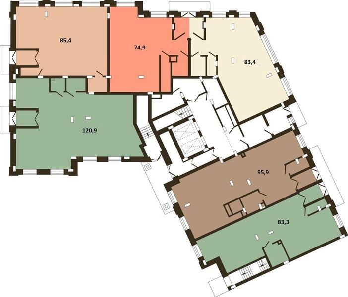 Файл:Фрунзе 252-1 план 1 этаж.jpg