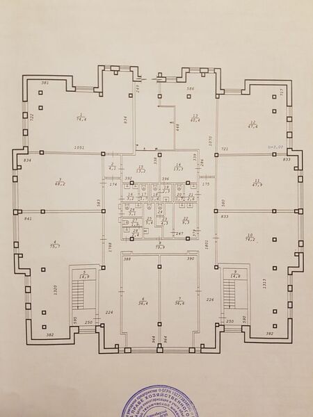 Файл:Галущака 9 (3 этаж план).jpg