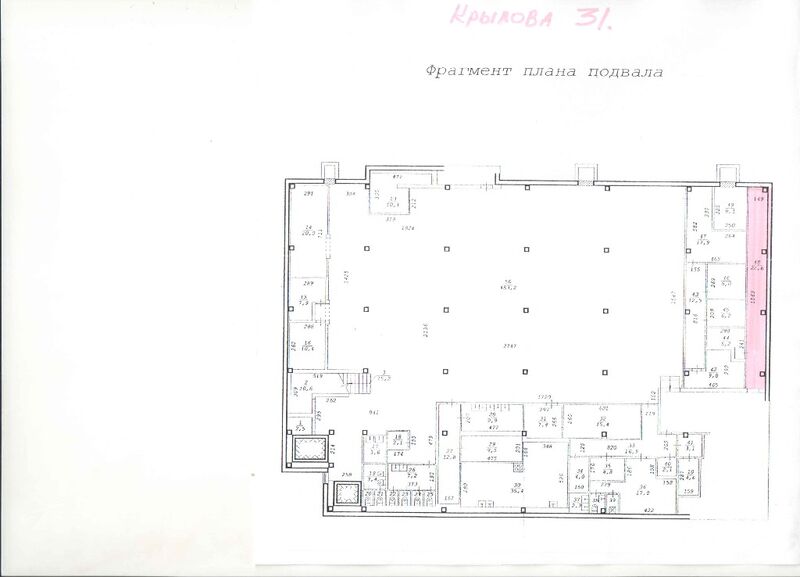 Файл:Крылова 31 (план подвал).jpg