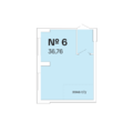 36,76 м² офис №6