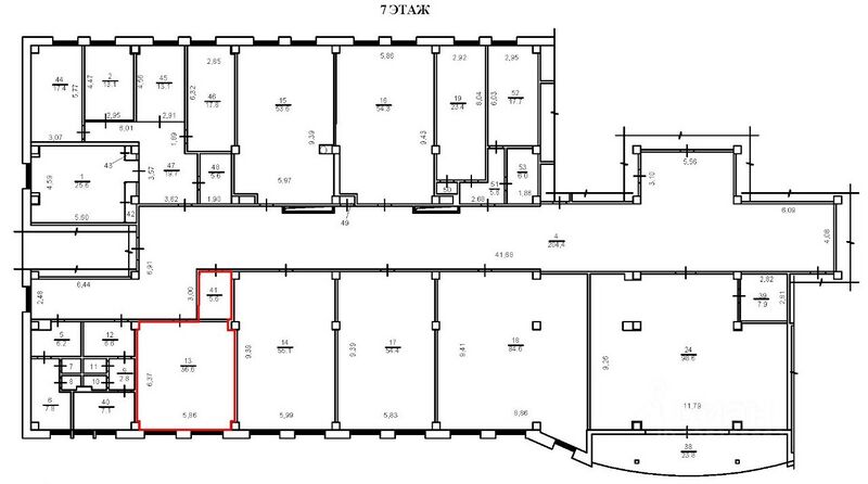 Файл:Державина 28 7 этаж (план).jpg