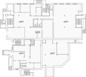 Димитрова проспект 1 (цоколь).svg