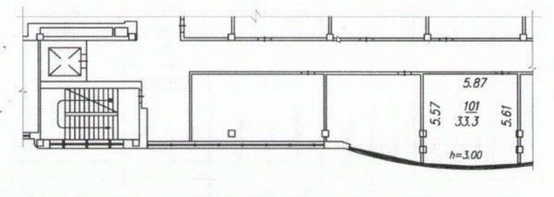 Файл:Челюскинцев 18-2 офис 509 (план).png