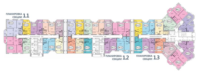 Файл:Комета (планировки).jpg