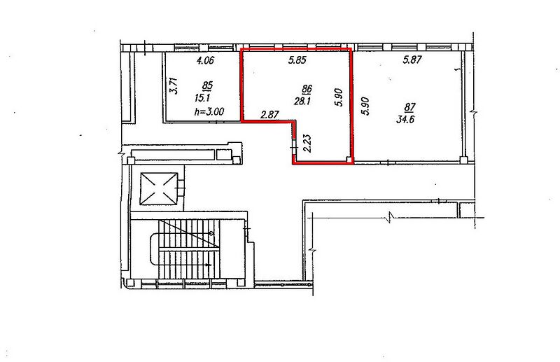 Файл:Челюскинцев 18-2 офис 506 план.jpg